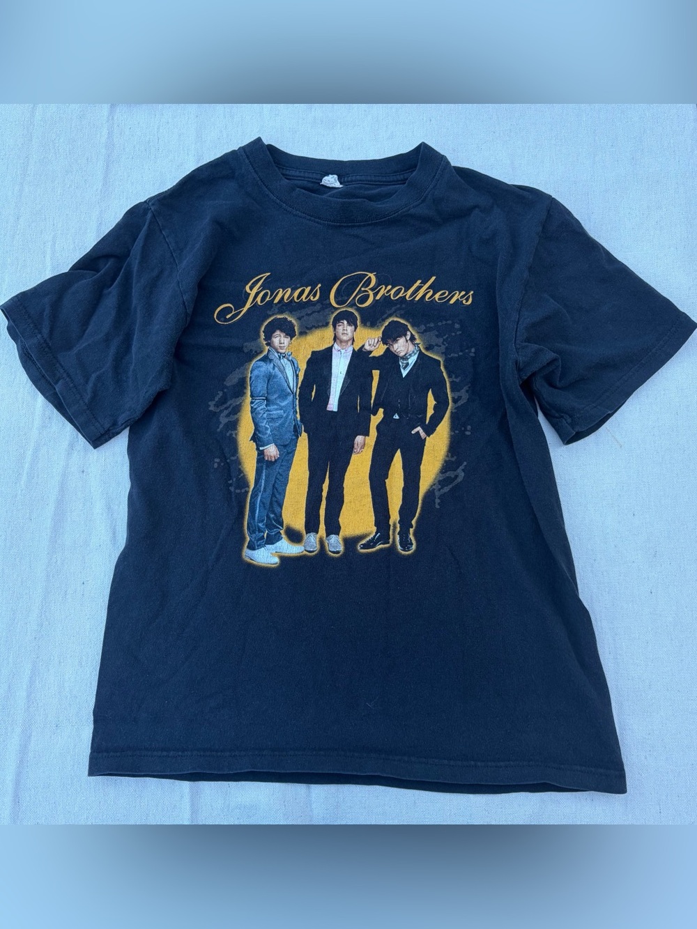 Jonas Brothers 2008 Tour Graphic T Shirt, Streetwear Concert Tee